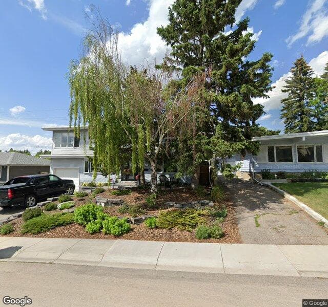 Street view of 3608 Benton Drive NW, Calgary