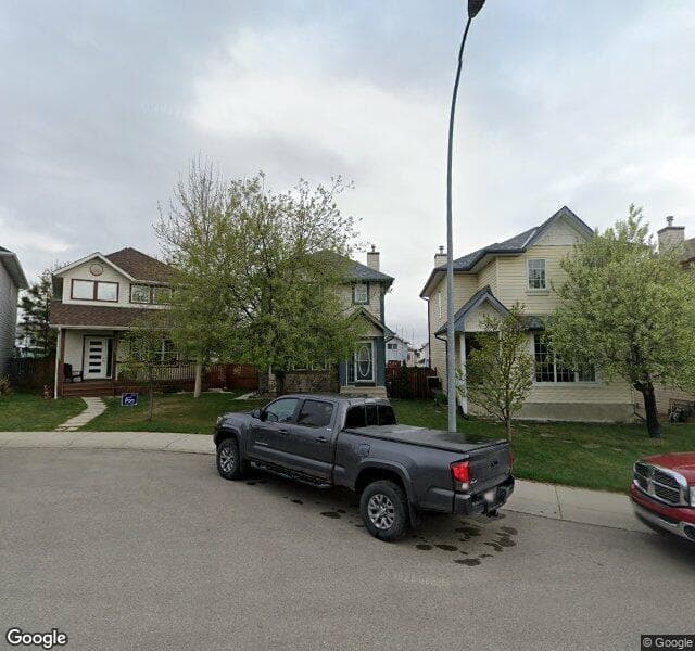 Street view of 173 Hidden Ranch Hill NW, Calgary