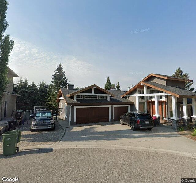 Street view of 12715 Canso Place SW, Calgary