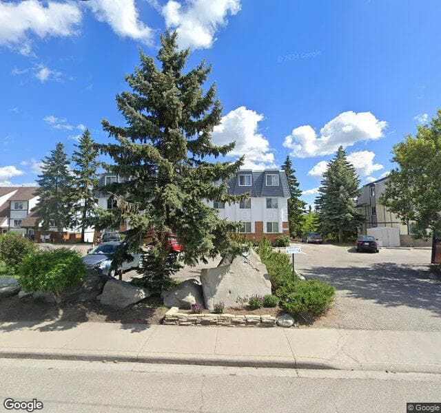 Street view of 201-312 Cedar Crescent SW, Calgary