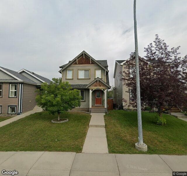 Street view of 272 Copperstone Gardens SE, Calgary
