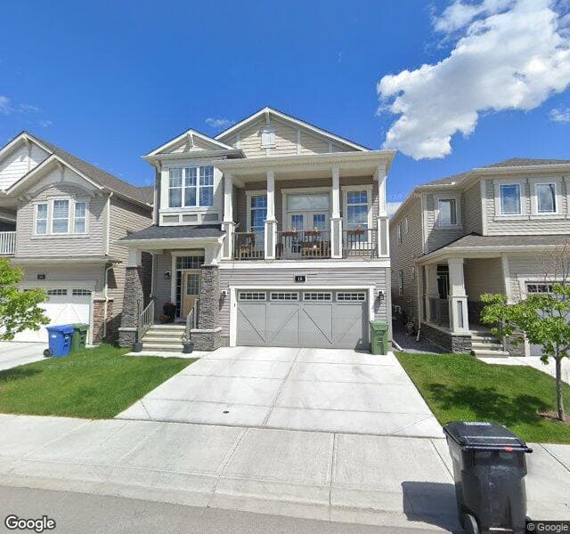 Street view of 18 Carrington Crescent NW, Calgary