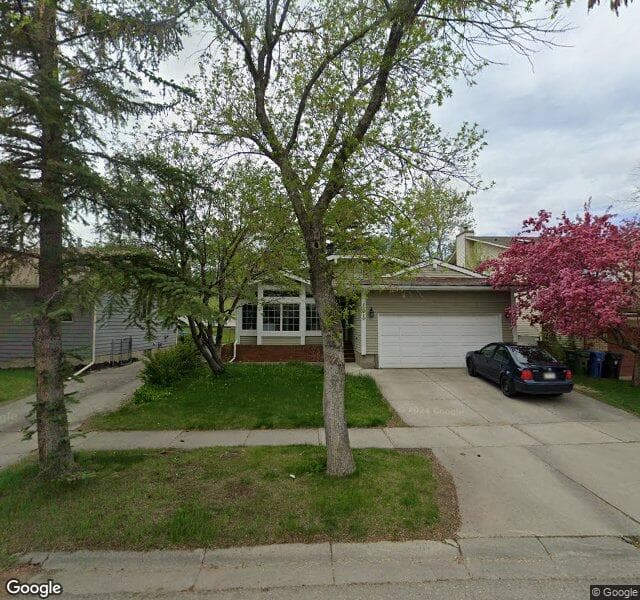 Street view of 13919 Deer Run Boulevard SE, Calgary