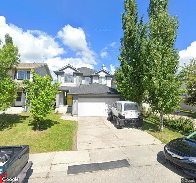 Street view of 144 Tuscany Hills Circle NW, Calgary