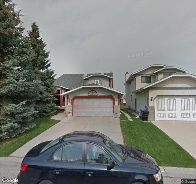 Street view of 184 Edgebank Circle NW, Calgary