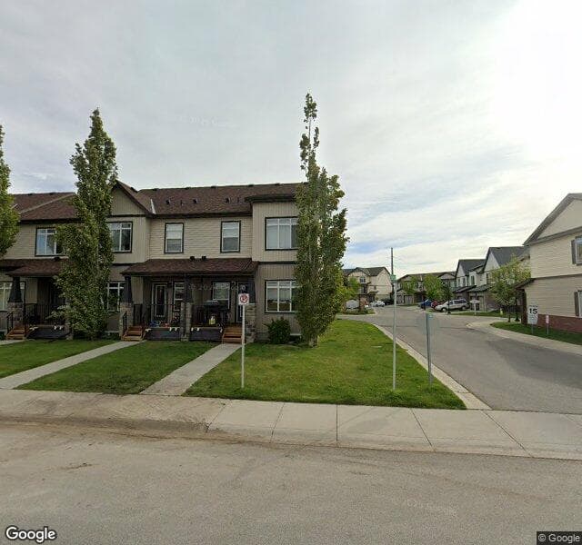 Street view of 401 Copperpond Landing SE, Calgary