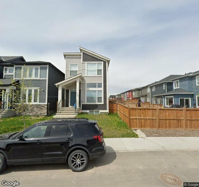 Street view of 119 Belmont Gardens SW, Calgary