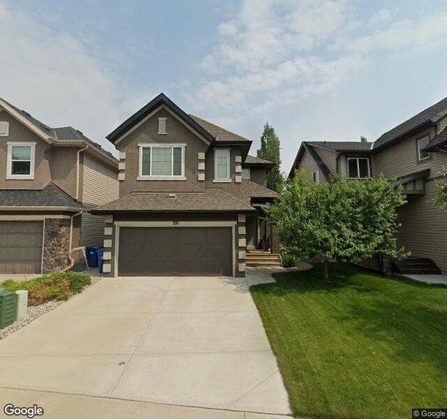 Street view of 235 Cranarch Landing SE, Calgary
