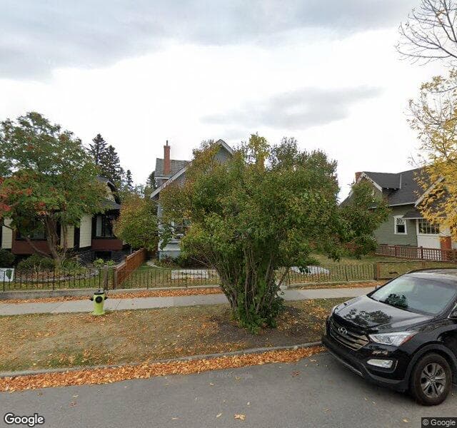 Street view of 1728 6 Avenue NW, Calgary