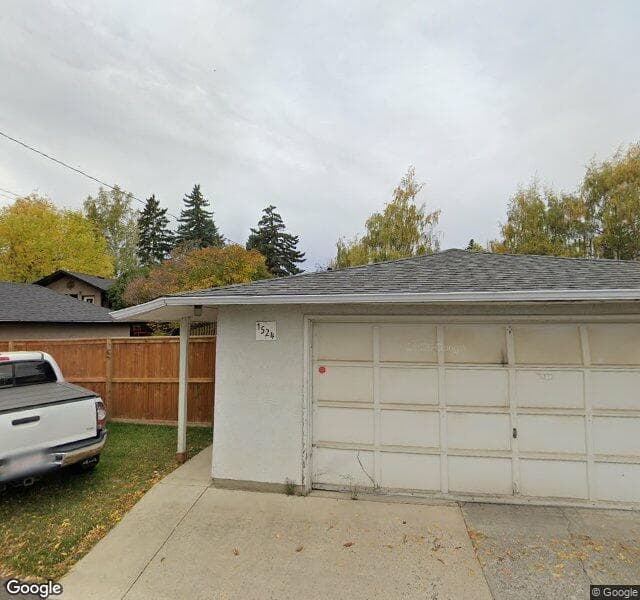 Street view of 1524 21 Street NW, Calgary
