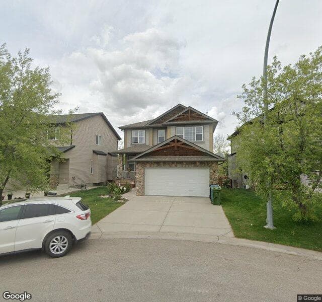 Street view of 149 Rockborough Green NW, Calgary