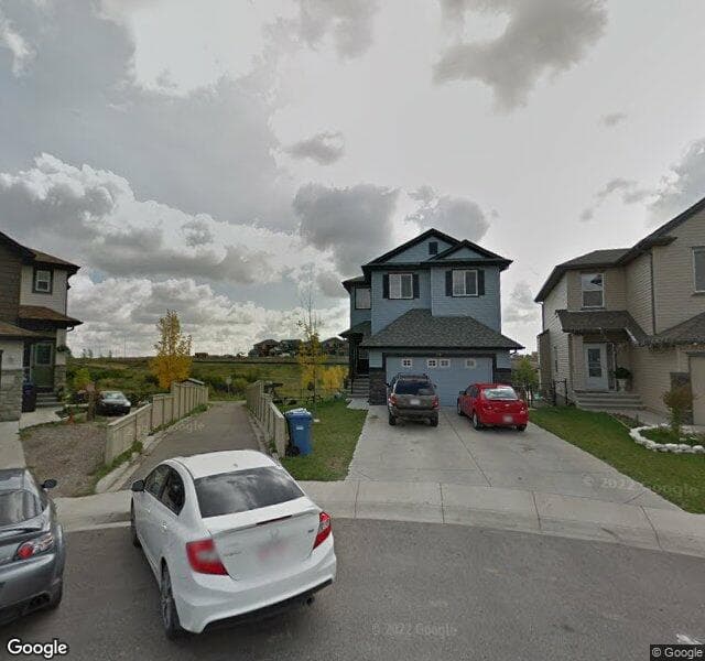 Street view of 19 Saddlebrook Court NE, Calgary