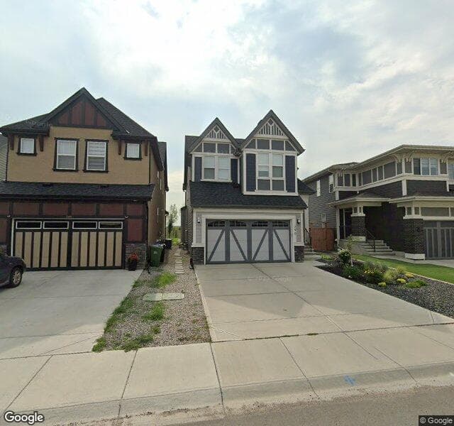 Street view of 290 Masters Avenue SE, Calgary