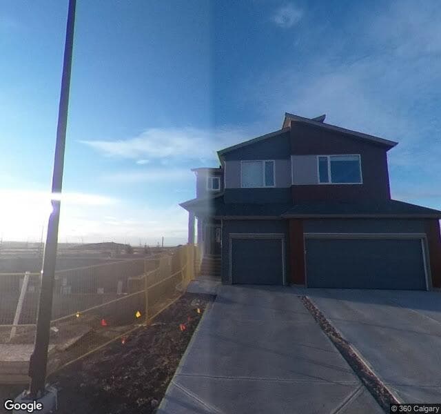 Street view of 17 Lucas Cove NW, Calgary