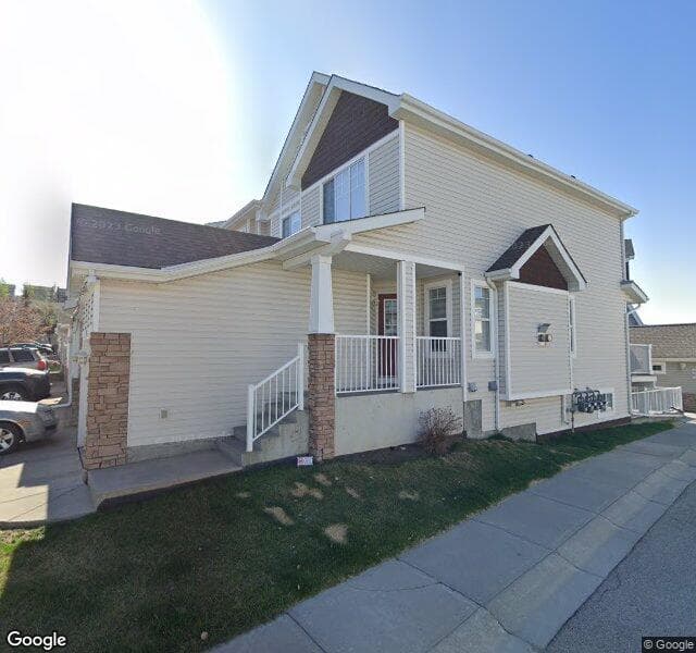 Street view of 106 Hidden Creek Gardens NW, Calgary
