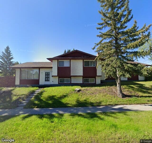 Street view of 11212 Braeside Drive SW, Calgary