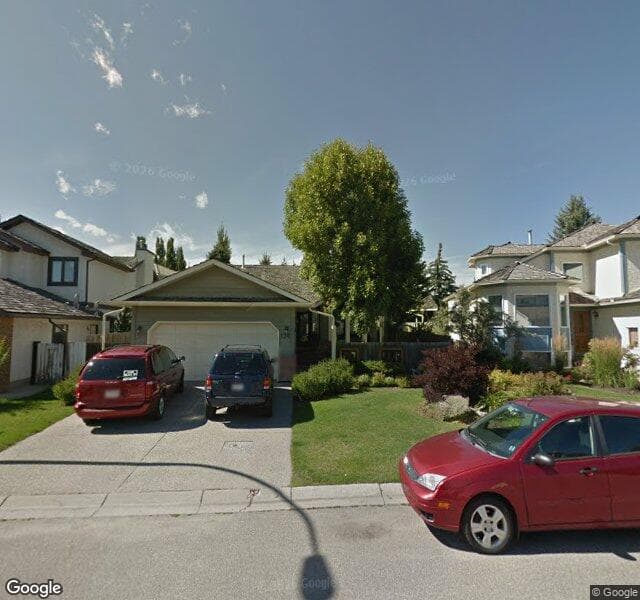 Street view of 126 Wood Valley Drive SW, Calgary