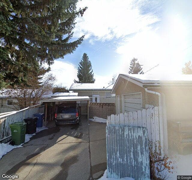 Street view of 1036 78 Avenue NW, Calgary