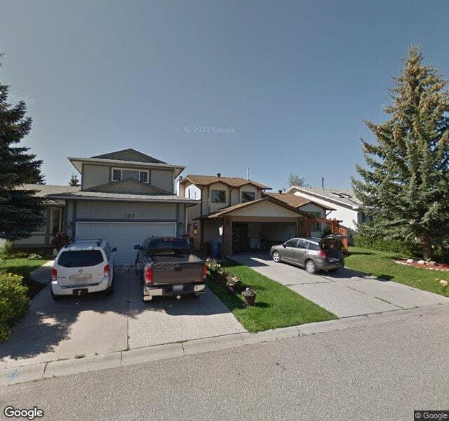 Street view of 163 Cedardale Place SW, Calgary