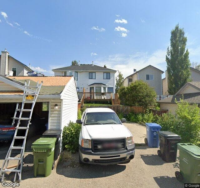 Street view of 7212 Sierra Morena Boulevard SW, Calgary