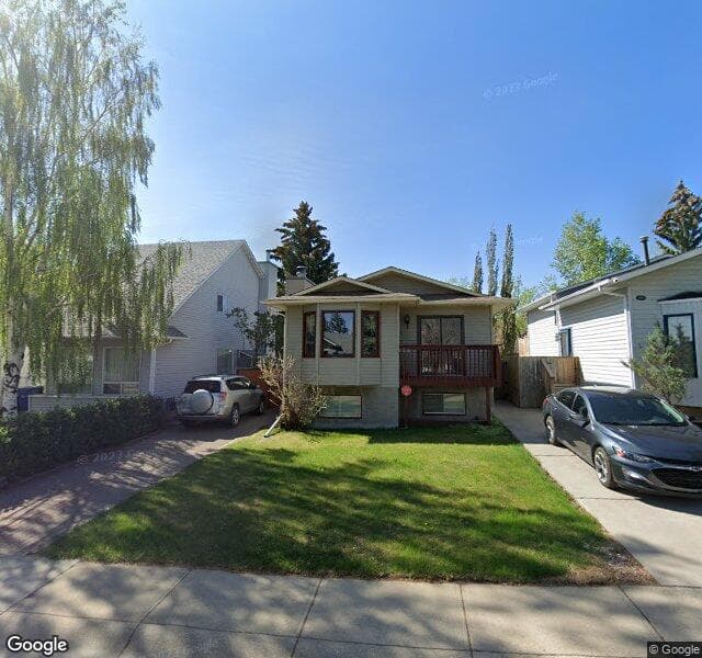 Street view of 156 Sandstone Road NW, Calgary