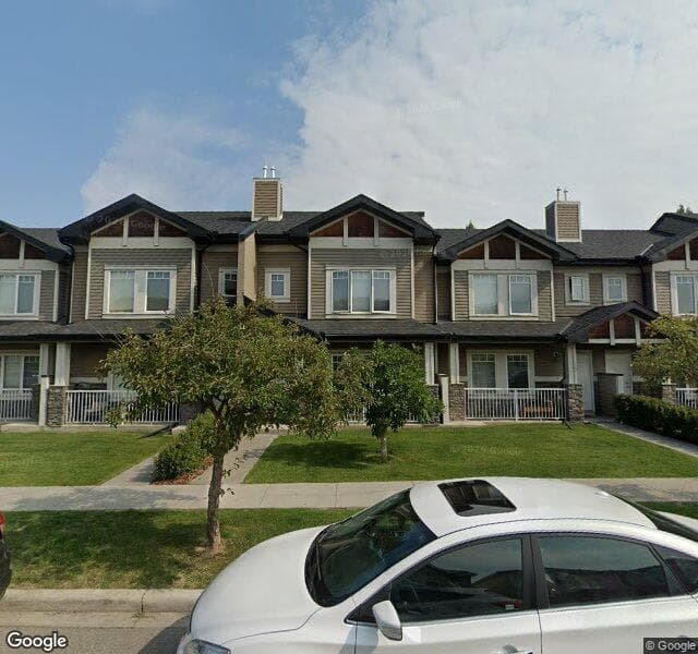 Street view of 139 Prestwick Villas SE, Calgary