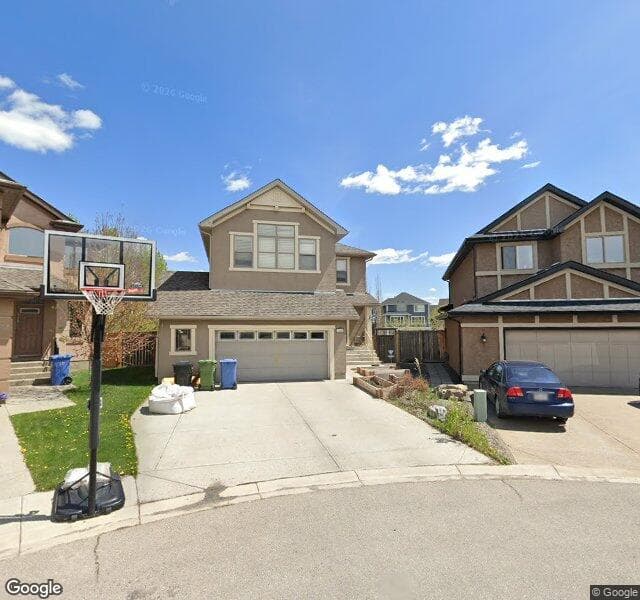 Street view of 126 Tuscany Summit Grove NW, Calgary