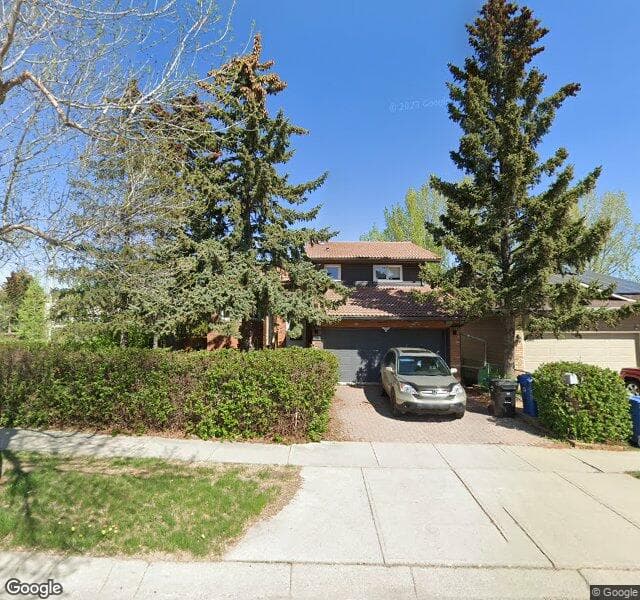 Street view of 100 Macewan Glen Drive NW, Calgary