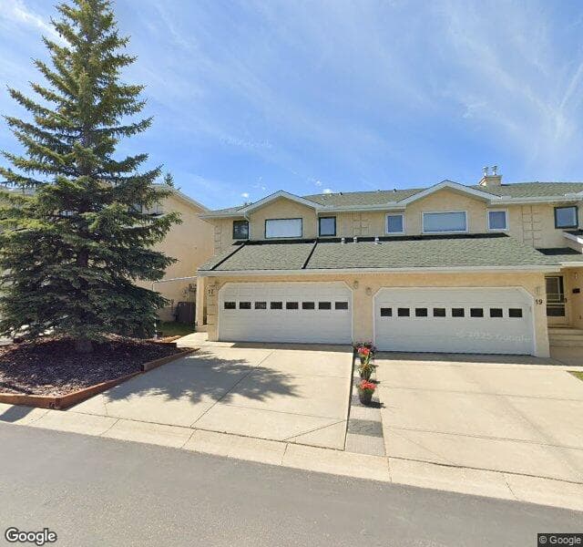 Street view of 17-200 Sandstone Drive NW, Calgary