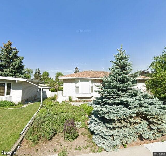 Street view of 1411 Mackid Road NE, Calgary