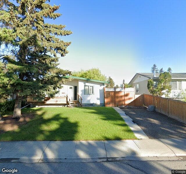 Street view of 1348 Lake Michigan Crescent SE, Calgary