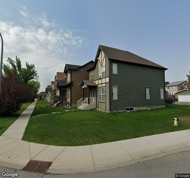 Street view of 47 New Brighton Heath SE, Calgary