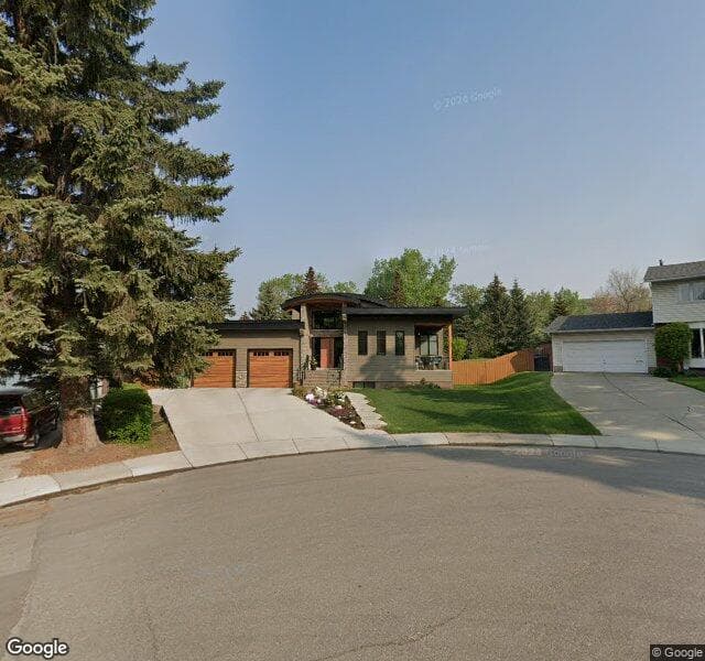 Street view of 1904 Cayuga Drive NW, Calgary