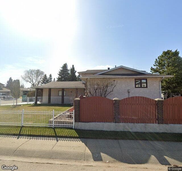 Street view of 18312 67 Avenue NW, Edmonton