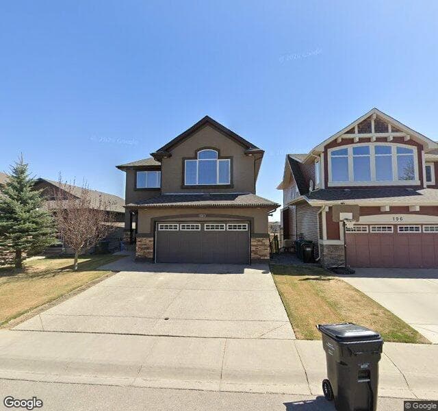 Street view of 190 Sage Valley Close NW, Calgary