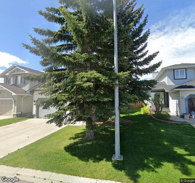 Street view of 236 Mount Cornwall Mews SE, Calgary