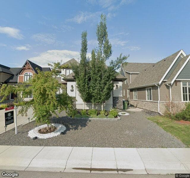 Street view of 107 Mahogany Landing SE, Calgary