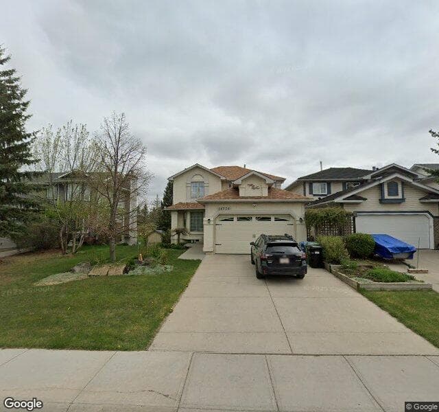 Street view of 14220 Evergreen Street SW, Calgary