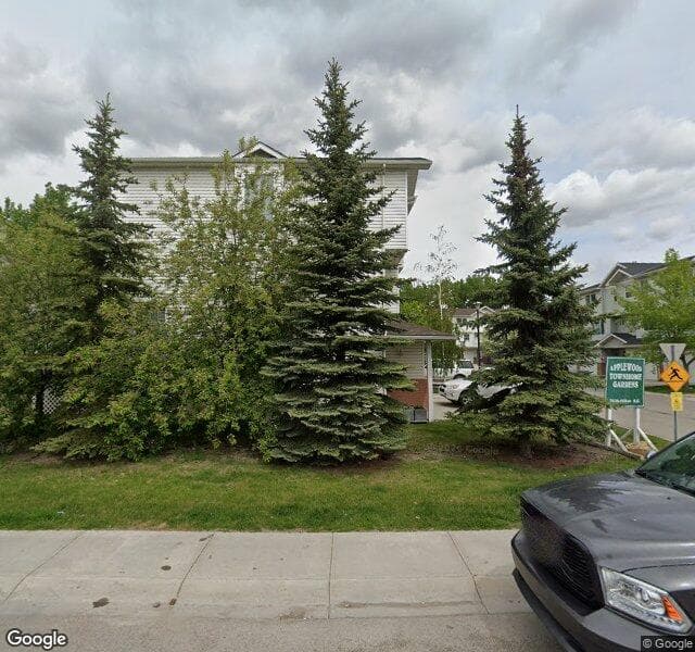 Street view of 216-7038 16 Avenue SE, Calgary