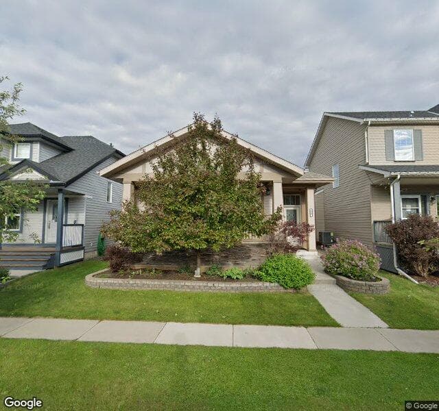 Street view of 117 Prestwick Close SE, Calgary