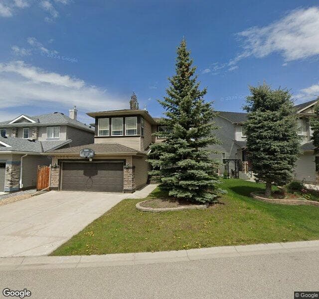 Street view of 149 Chaparral Grove SE, Calgary