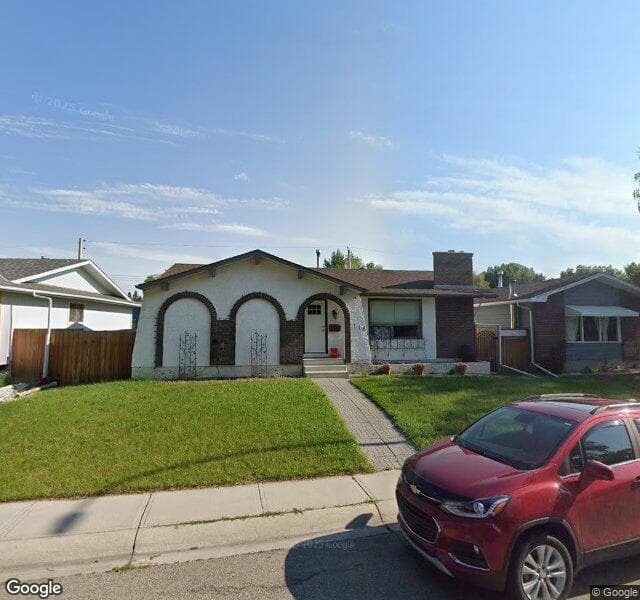 Street view of 116 Queen Tamara Road SE, Calgary
