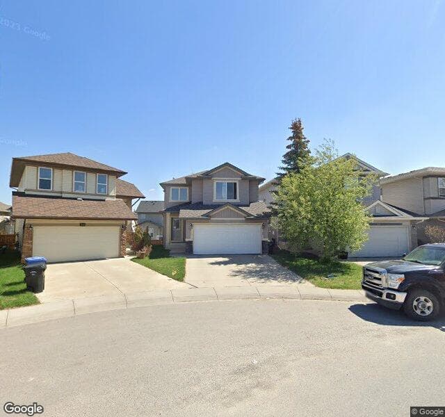 Street view of 28 Panamount Circle NW, Calgary