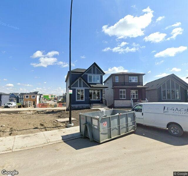 Street view of 373 Belmont Park SW, Calgary