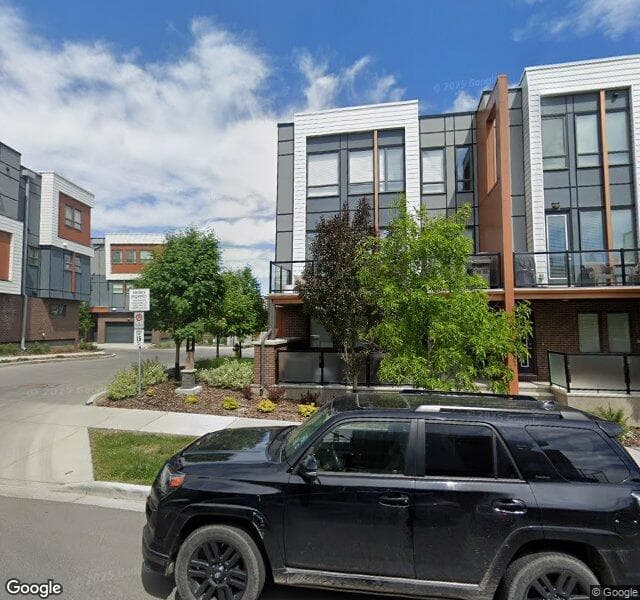 Street view of 107 Norford Common NW, Calgary
