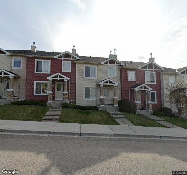 Street view of 108 Panamount Drive NW, Calgary