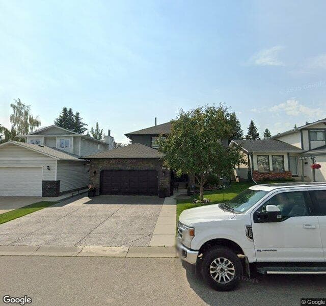 Street view of 347 Wood Valley Bay SW, Calgary