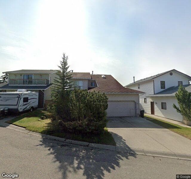 Street view of 16 Hawkfield Place NW, Calgary