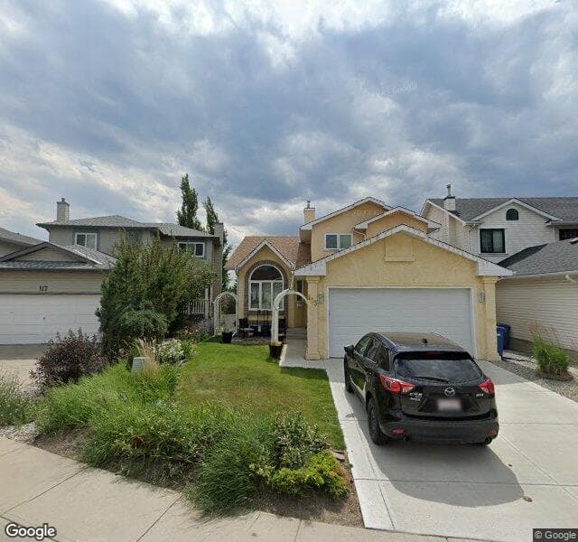 Street view of 113 Sierra Vista Terrace SW, Calgary