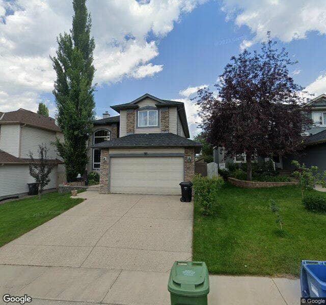 Street view of 116 Simcoe Close SW, Calgary